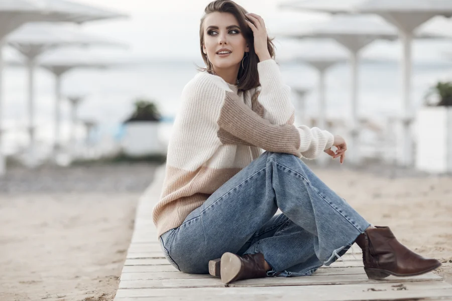 Barrel Jeans Outfit