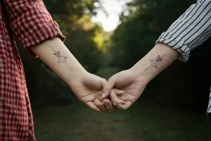 Soulmate Matching Couple Tattoos That Speak From the Heart