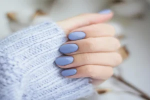 Blue Winter Nails That Feel Cozy Bold and Perfect for Cold Days