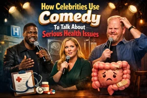 How Celebrities Use Comedy To Talk About Serious Health Issues