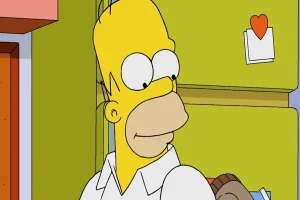 Cartoon Character with Big Lips in Classic Cartoons