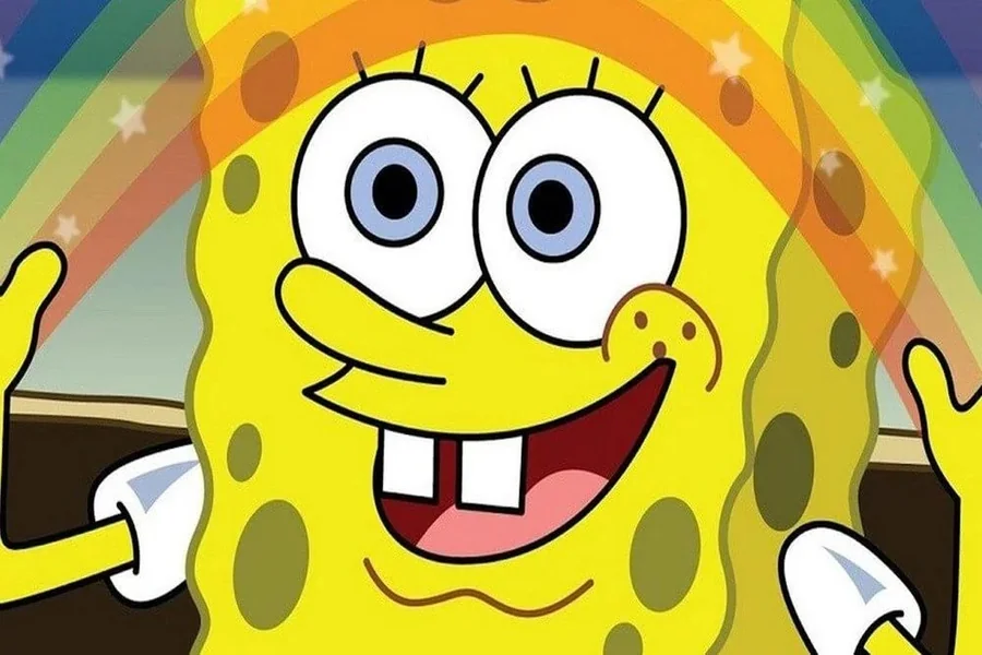 Cartoon with Big Teeth