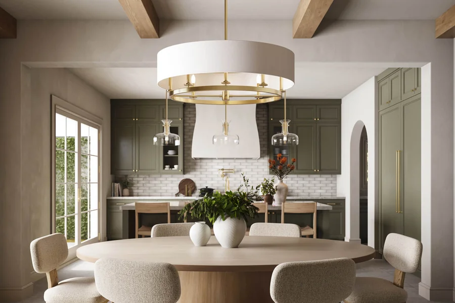 How Alabaster Pendant Chandeliers Change the Look and Feel of a Room