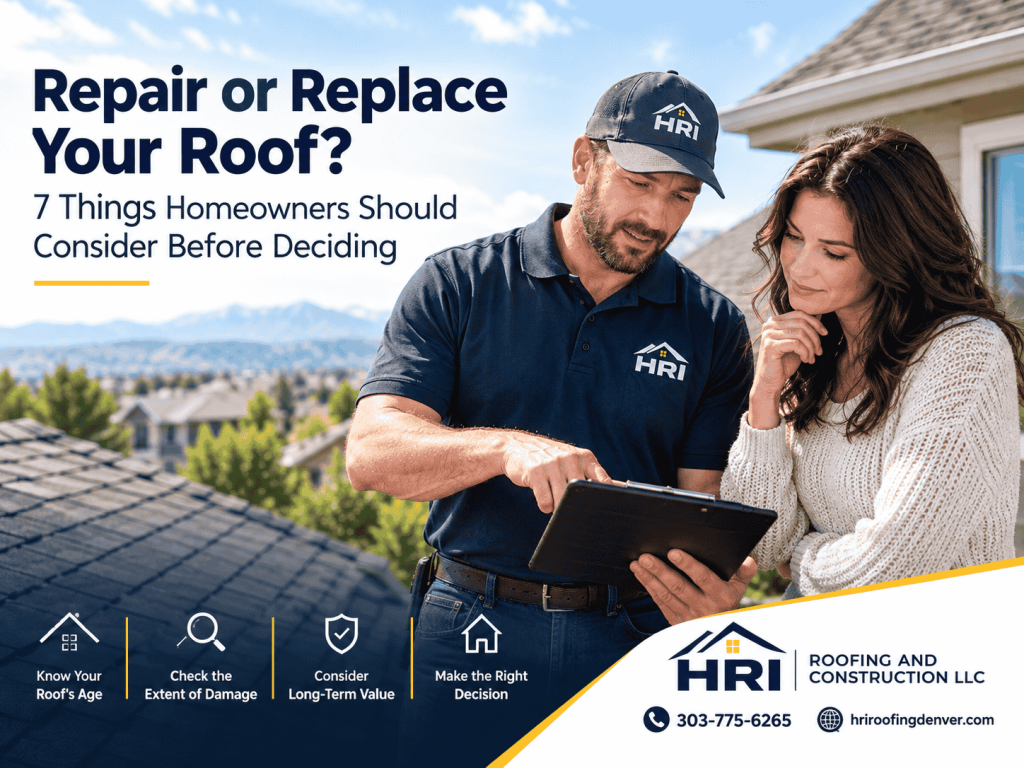 Repair or Replace Your Roof? 7 Things Homeowners Should Consider Before Deciding