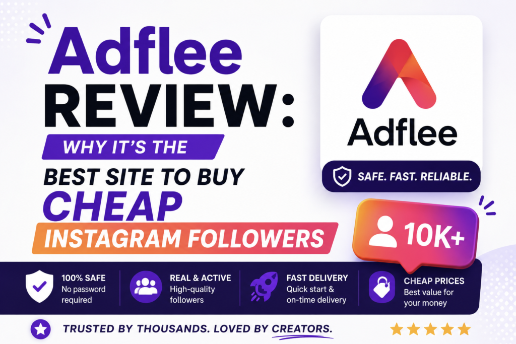 Should you pay for followers with a site like Adflee, or just grow you
