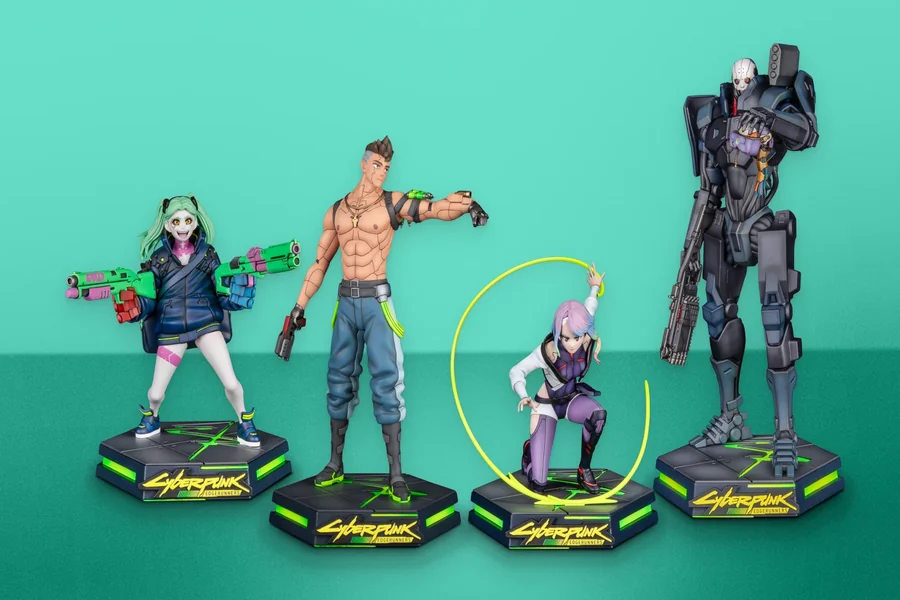 Capturing the Style of Cyberpunk: Edgerunners Through Character Figures